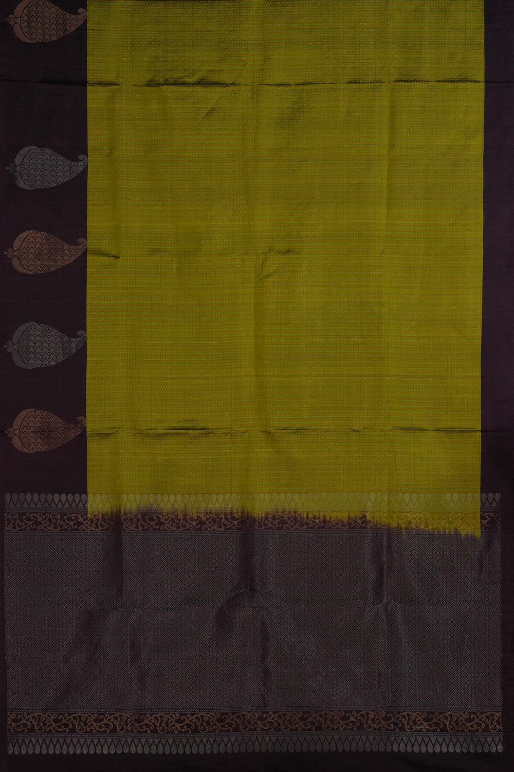 Image of Green South Silk Saree